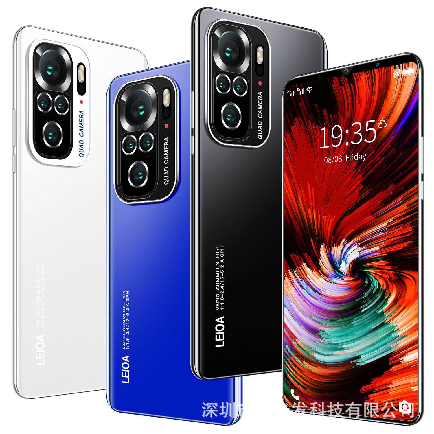 Note10pro(1+4G)新款爆款5.5英寸5G一体机跨境智能手机工厂低配机