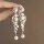 Серебряная игла, бриллиантовый цветок, капля воды, серьги с кисточками, европейские и американские преувеличенные серьги 2025 года, новые легкие роскошные серьги высокого класса для женщин mini 61