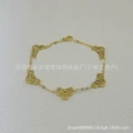 Gold full diamond bracelet