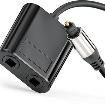 Wholesale Audio Fiber Optic Cable Tv Sound Bar Coaxial Audio Input and Output Cable Amplifier Audio Fiber Optic Cable