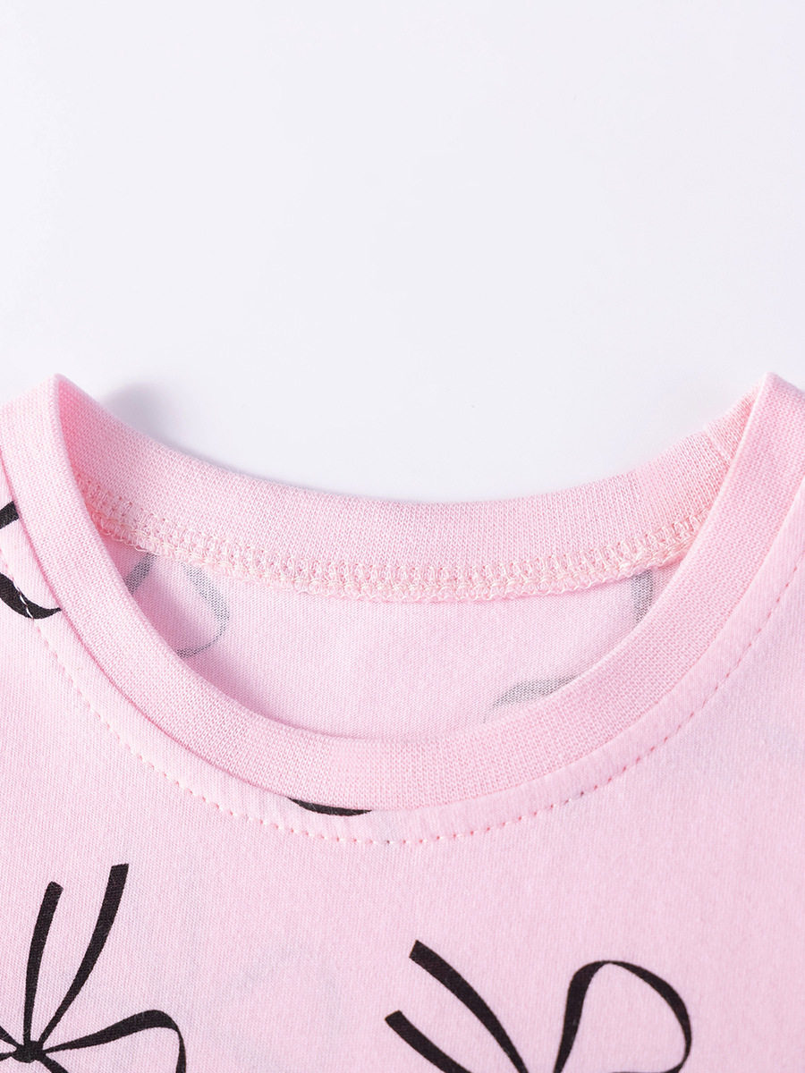 Beliebtes Mädchen-Sommerkleid, niedliches Kurzarm-Kinderkleid-Großhandel