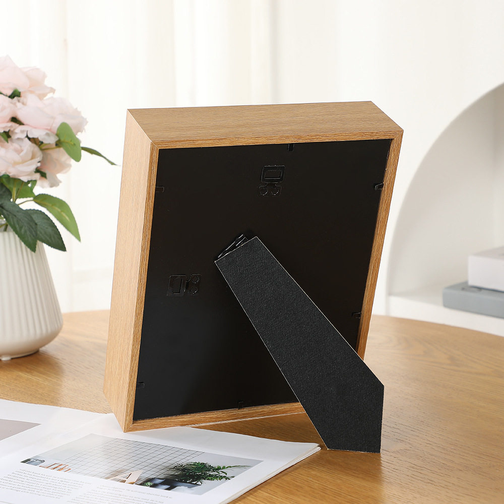 New Stereo Hollow Stereo Photo Frame Handmade DIY Dried Flower Specimen Table Wall Hanging Eternal Flower Decoration Ornaments