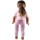 Amazon Aliexpress, лидер продаж, 18-дюймовая одежда для куклы American girl Eve, верхний и нижний костюм baby born mini 4