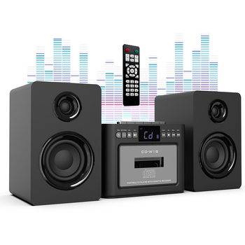CD player desktop speaker home bluetooth audio tape player FM radio TF English repeat new CD player