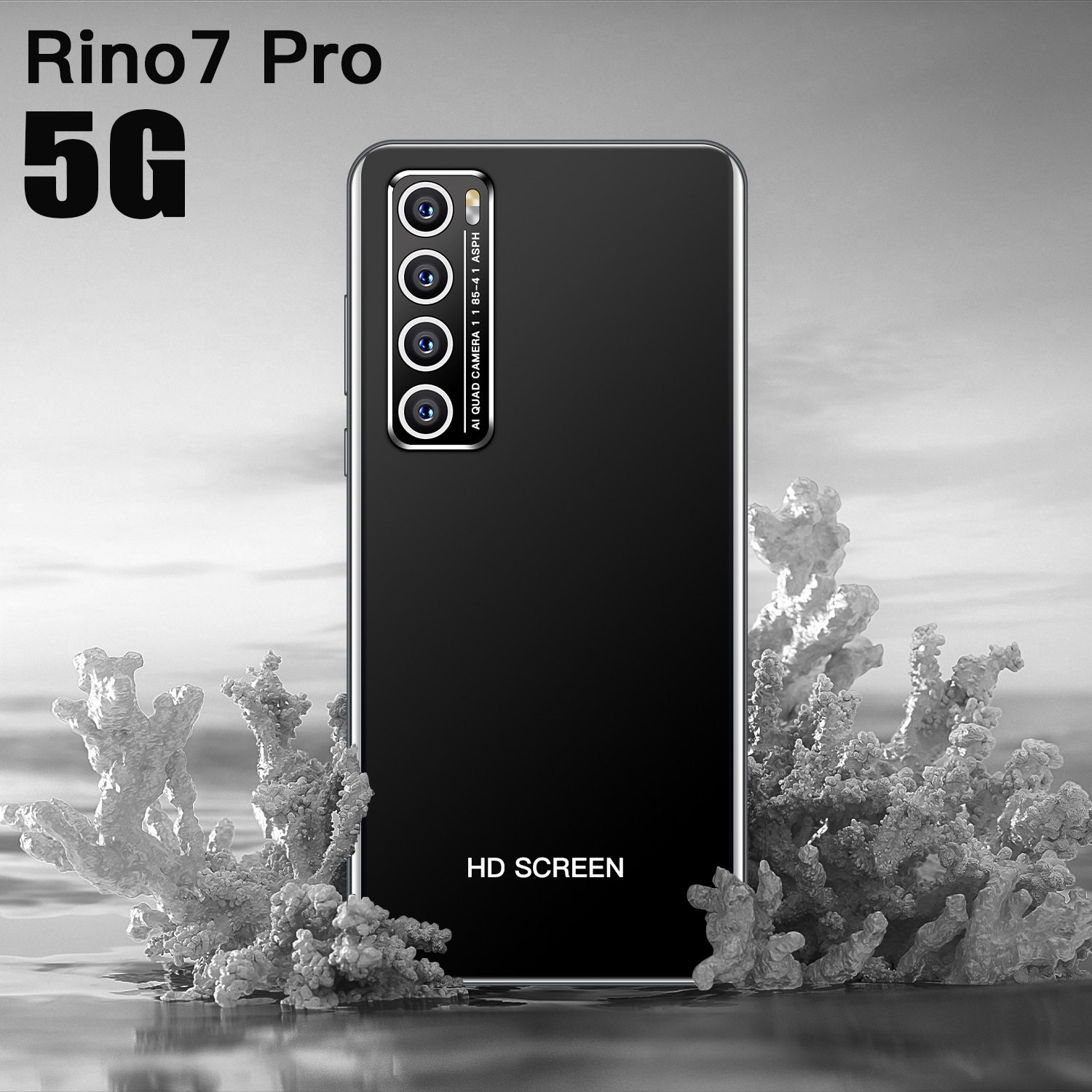 rino7 Pro跨境电商爆款5.5英寸安卓智能手机1+4G双卡双待现货低价