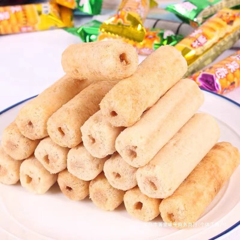 Stupid Dog Whole Grain Sandwich Energy Bar Rice Cracker Roll Non-Fried Breakfast Egg Yolk Casual Snack Office Snack