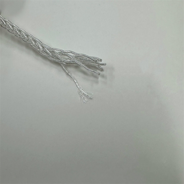 Single Crystal Copper Wire Braided Silver Wire Headset Upgrade Wire DIY Fever Grade Silver Wire 8 Strand Braided 200 Core
