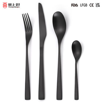 Cross-border Stainless Steel 304 Sanding New Era Vintage Matte Steak Knife and Fork European Style Western Tableware Knife, Fork and Spoon Set