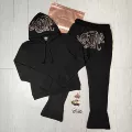 46 black gold suit (accessories + bag)