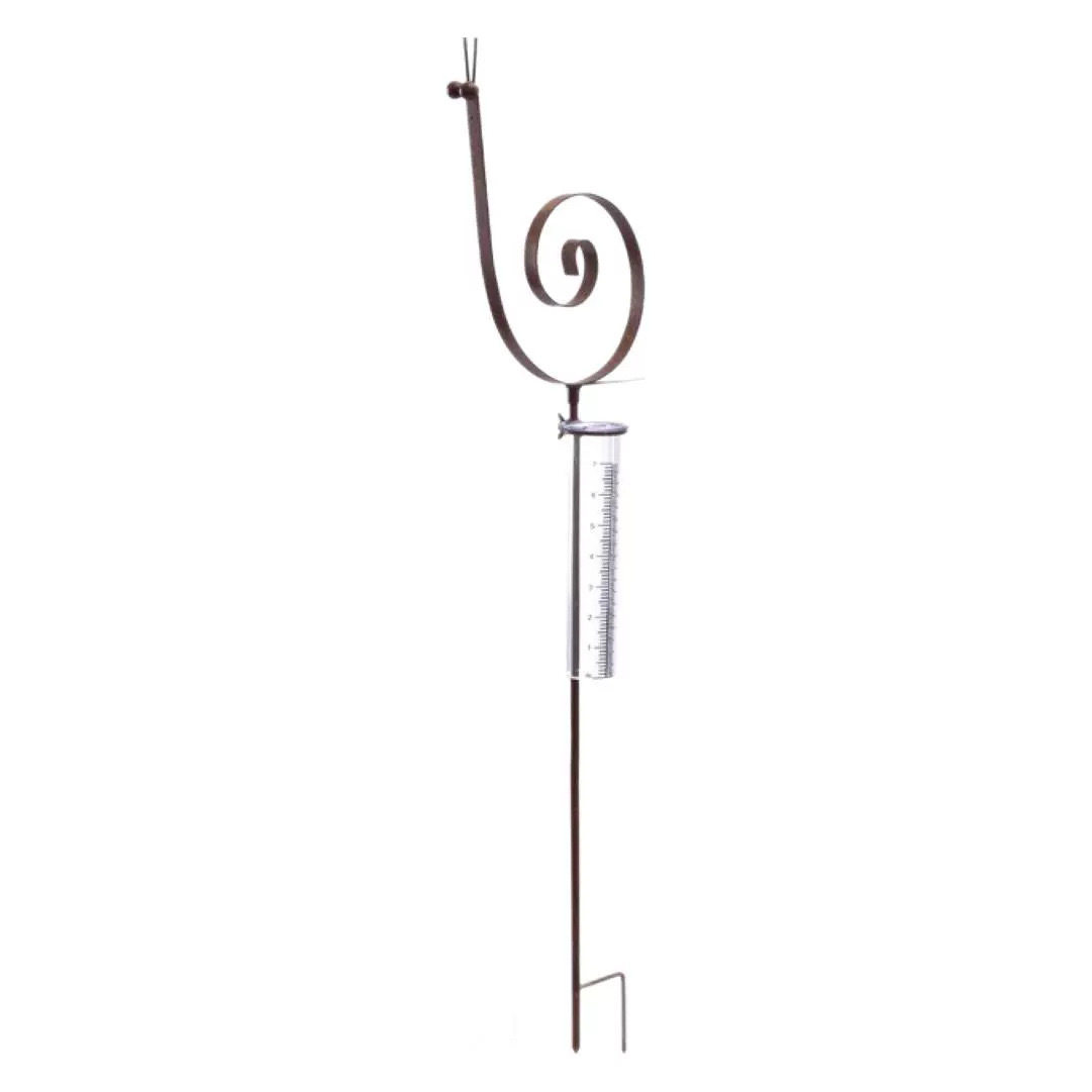 Amazon Cross-border Explosive Metal Snail Rain Gauge Fun Outdoor Courtyard Decoration Painted Old Rain Gauge
