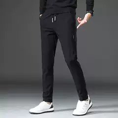 Men's Casual Pants 2025 New Summer Thin Trendy Korean Style Versatile Business Summer Slim Straight Long Trousers