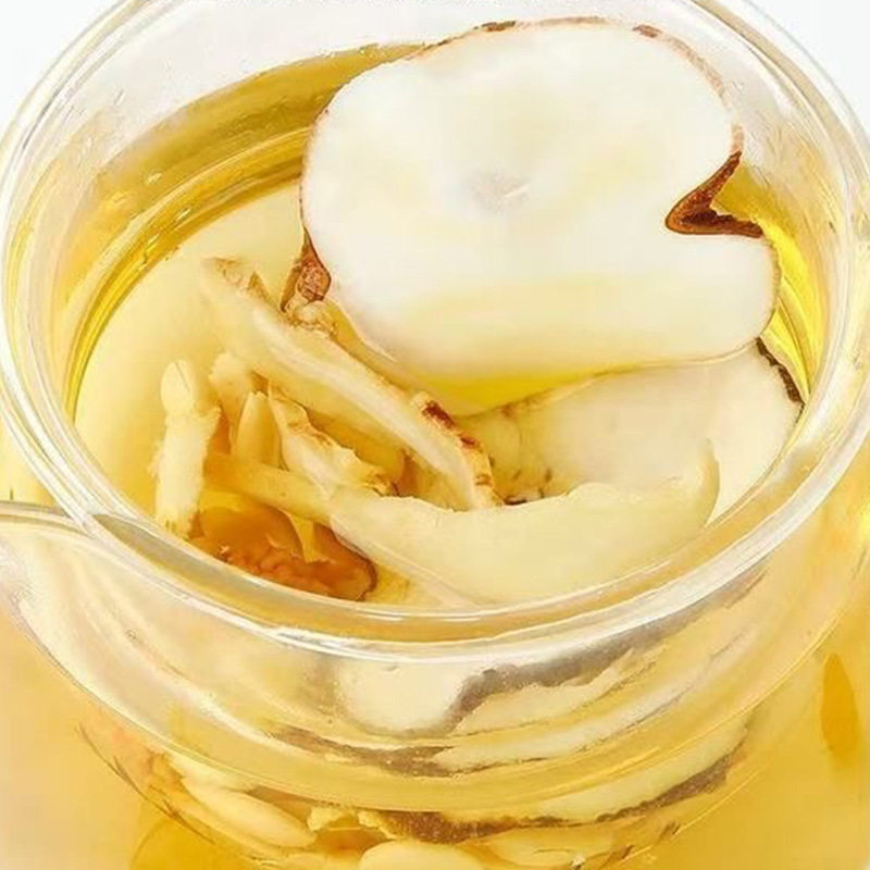 Autumn and Winter Drinks Runfei Liuwu Drink Ginger and Date Tea Real Ingredients Combination Tea Video Number Same Style Red Bean and Coix Seed Tea