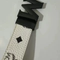 White black buckle