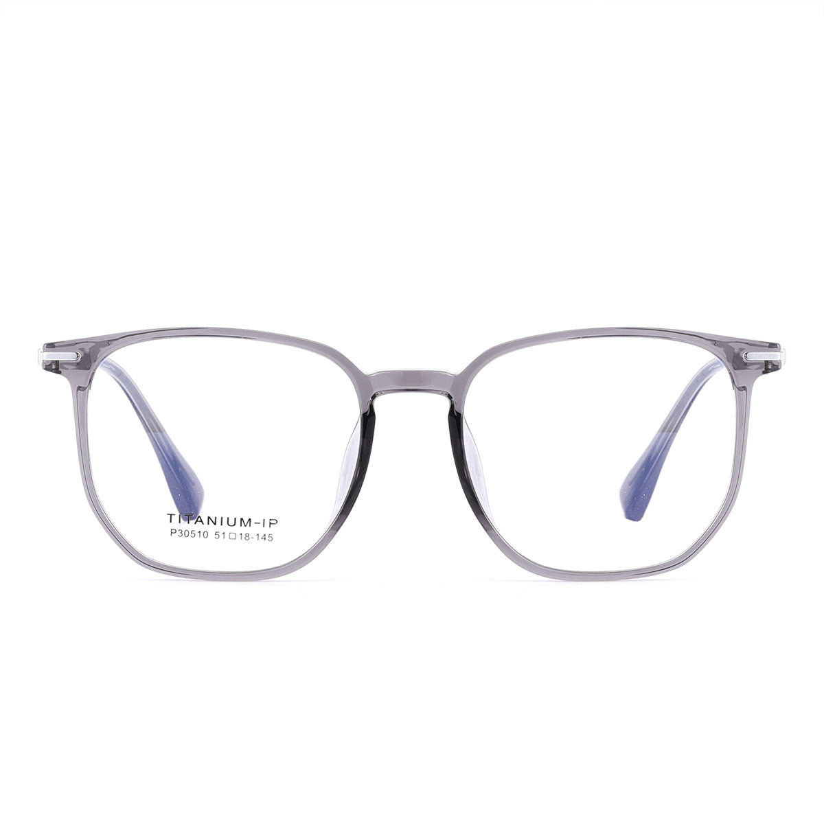 30510 New 10g Ultra-Light Plain Titanium Glasses Frame for Boys and Girls Full Titanium High-End Optical Flat Glasses