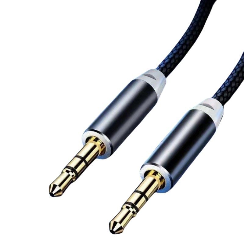 Aux Audio Cable 3.5mm Audio Car Computer Mobile Phone Headset Male to Male Double-Ended Connection Car Car Outlet