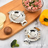 304 Stainless Steel Dumpling Mold Large Dumpling-Making Tool Mirror Finish Tool Lace Dumpling Maker Easy to Release Kitchen Tool