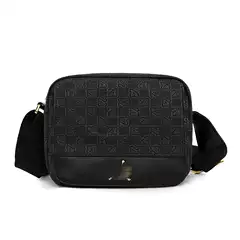Trendy Brand Korean Version New Student Shoulder Bag Checkerboard Crossbody Bag Large Capacity Waterproof Outdoor Sports Travel Bag Trendy
