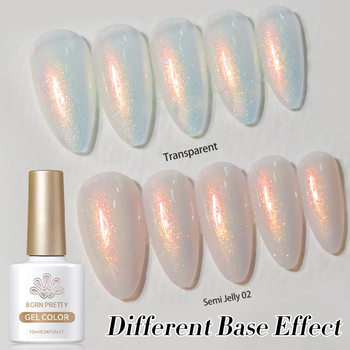 BORN PRETTY Foreign Trade New Nordic Aurora Nail Polish Glue Flash Aurora Crushed Diamond Glitter Nail Polish Glue