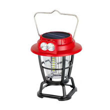 Solar rechargeable horse lamp led searchlight strong light outdoor household lamp emergency portable lamp wholesale