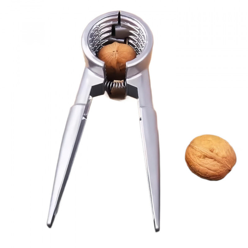 German New Walnut Clip Artifact Household Labor-Saving Stainless Steel Classy Multi-Functional Thickeneded Hazelnut Peeling Pliers