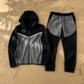 Suit. black and dark gray