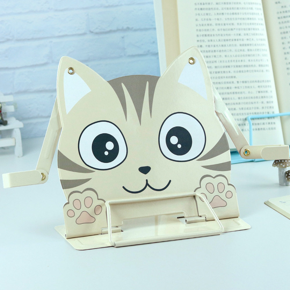 Animal Reading Rack Children's Book Holder Fixed Book Multifunctional Reading Bookshelf Student Bookshelf Desk Book Holder