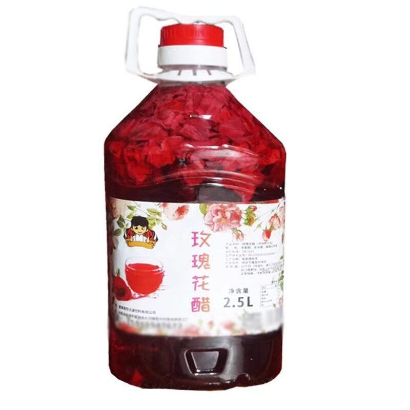Yunnan Rose Vinegar Drink Buckwheat Vinegar Edible Fresh Rose Petal Vinegar Like Apple Vinegar Drink Barrel