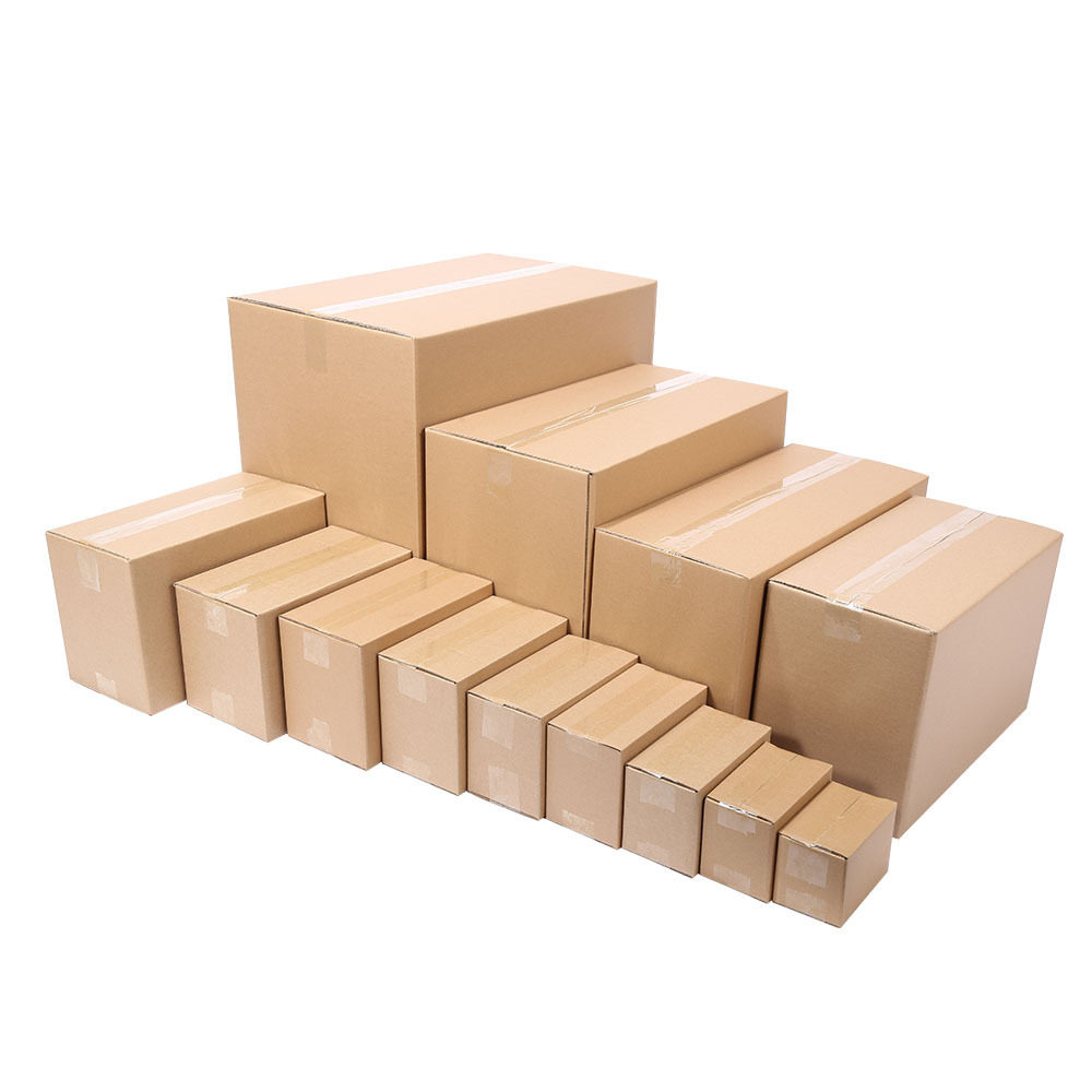 Manufacturer's In-Stock Five-Layer Corrugated Extra-Hard Express Delivery Boxes, Custom Logistics Packaging Cartons, Cardboard Boxes