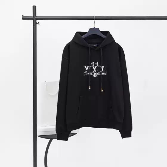 2025 Cross-Border High Version Lujia New Logo Casual Trendy Brand Ceiling Long-Sleeved Hoodie Sweatshirt Export