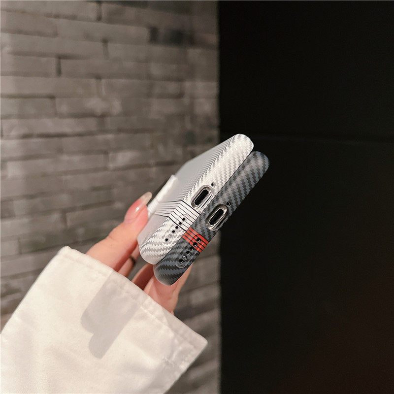 Kevlar Carbon Fiber Pattern Huawei mate70pro Phone Case pura70pro Borderless Protective Case for RS