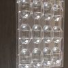 Plastic Goose Egg Tray, Transparent, 12 Large Goose Egg Trays, Disposable Walnut Tray Packaging, Double Yolk Duck Egg Box