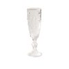French Accessible Luxury Retro Embossed Glass Champagne Glass Red Wine Glass Home Creative Goblet Wine Glass