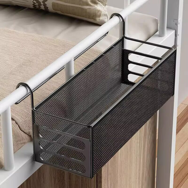 Hanging Storage Rack for Dormitory Bedside, Hanging Bedside Storage Rack for Dormitory, Punch-Free Storage Rack for Dormitory