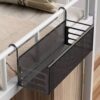 Hanging Storage Rack for Dormitory Bedside, Hanging Bedside Storage Rack for Dormitory, Punch-Free Storage Rack for Dormitory