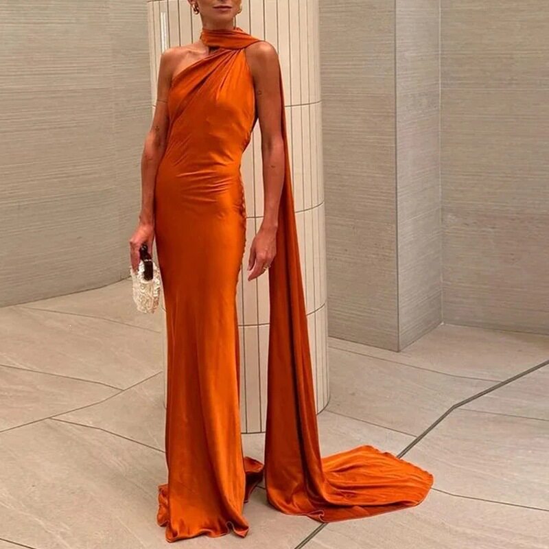Elegant Off Shoulder Dress Solid Color Fashionable Spring Collection Perfect for Parties and Events Wholesale