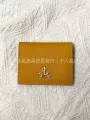 Yellow cross pattern 80% off card holder