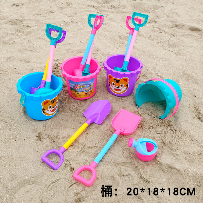 沙滩玩具套装儿童海边沙滩玩具挖沙戏水工具沙滩桶铲子厂家批发