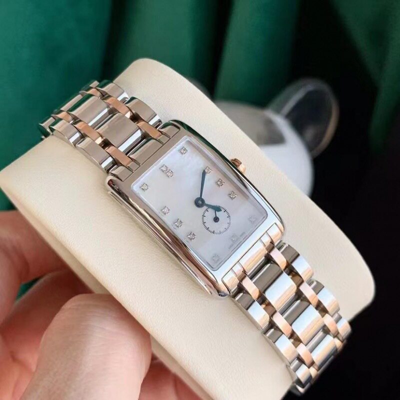 High-end Langjia Women's Watch Wiener Fashion Square Quartz Watch Women's Chattering Explosions High-end Women's Watch D-hair