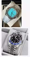 Wholesale GMT Automatic Luxury Watch for Men and Women - Five-Link Bracelet Quartz Watch Factory Direct