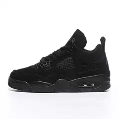 TK Cross-border TEMU Best-selling AJ4 Yellow Thunder Black Cat Men's Women's Shoes Putian Shoes Combination Sole High Quality Basketball Shoes