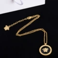 Gold Black Necklace