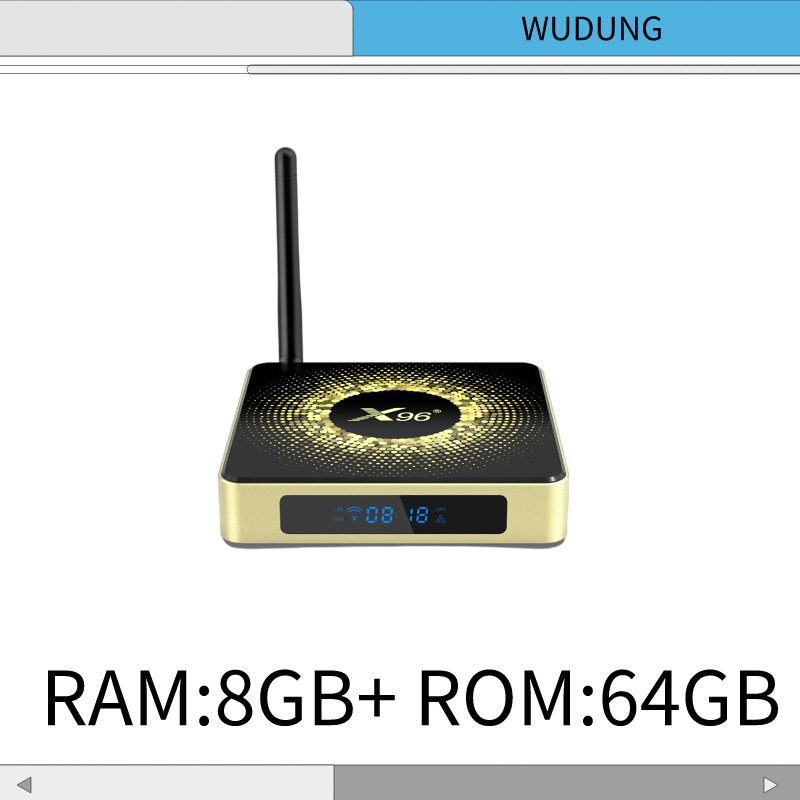 Foreign Trade X96 X10 Android Voice TV Box S928X-J TV BOX 5GWifi Bluetooth 8K