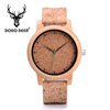 Factory direct cross-border e-commerce Amazon wooden watch men's quartz wood strap customization