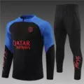 2223 paris jordan black with blue color (player version)