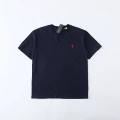European size t-shirt sapphire blue/red label