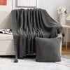 New Light Luxury Style Solid Color All-Season Blanket Office Nap Sofa Blanket Knitted Blanket Bedside Blanket