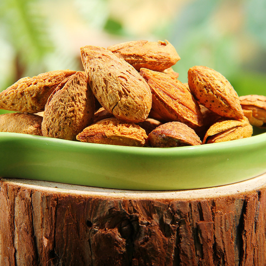 Jinlong Hand-Peeled Almonds, Almonds, Dried Fruits, Large Nuts, Roasted Seeds and Nuts, Snacks, Snacks