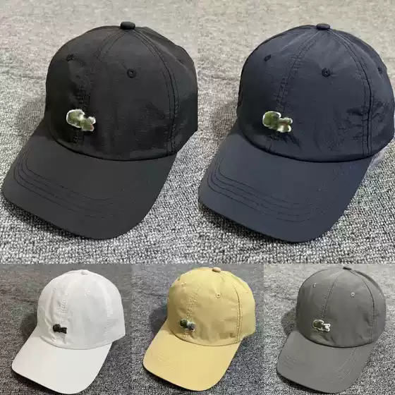 Summer exquisite small embroidery quick-drying baseball cap European and American fashion brand cap men and women outdoor leisure all-match sun hat