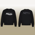 B1116 round neck black