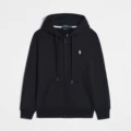 Zipper style-black white label